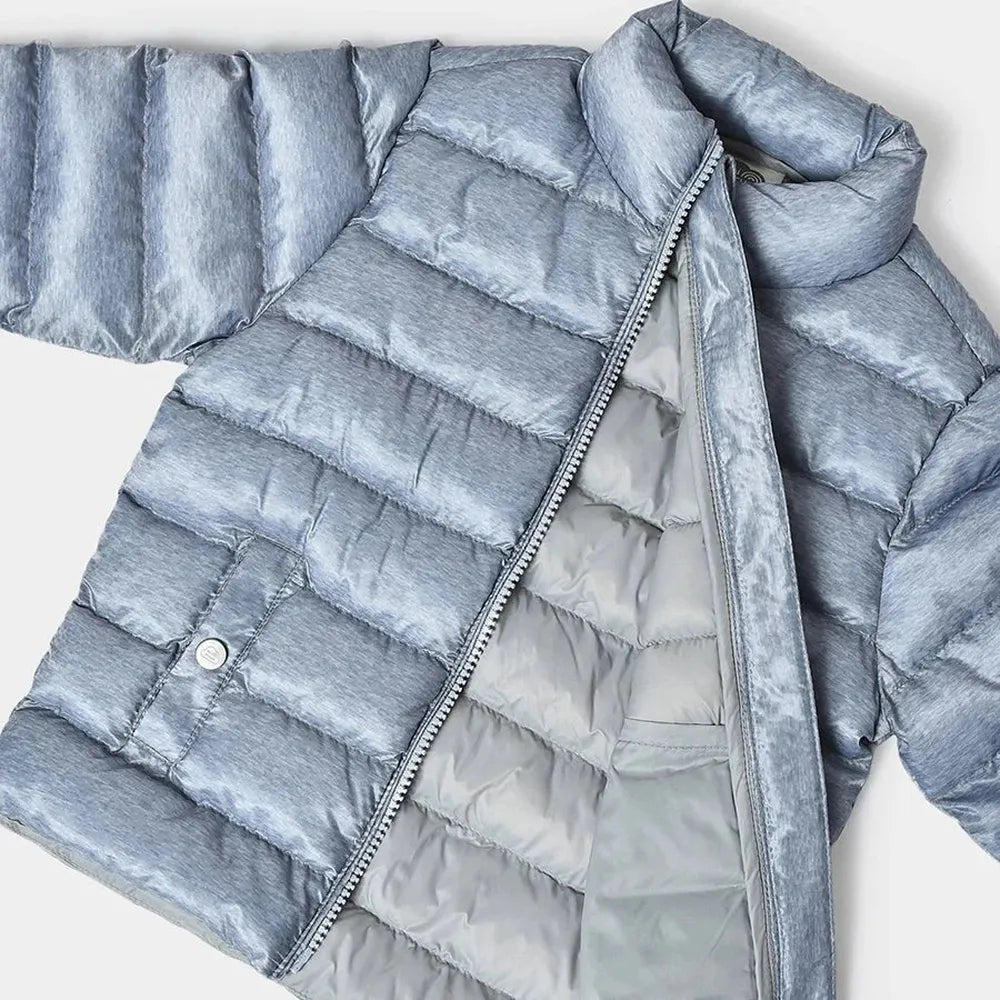 Mi Arcus PolyestMi Arcus Unisex Puffer Jacket with Full Sleeves, Mandarin Collar & Side Pocketser