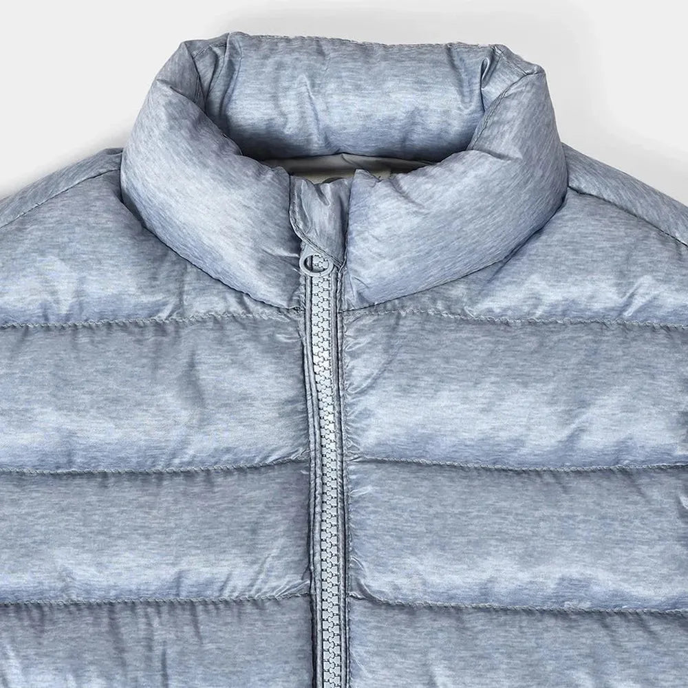 Mi Arcus PolyestMi Arcus Unisex Puffer Jacket with Full Sleeves, Mandarin Collar & Side Pocketser