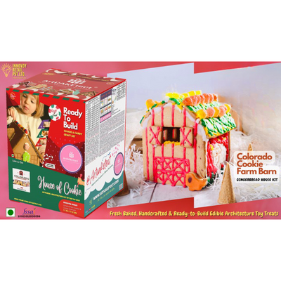 Colorado Cookie Farm Barn (House of Cookie Kit) | COD Not Available