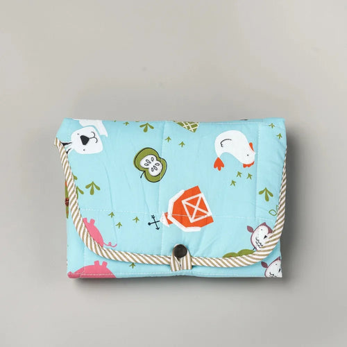 Beelittle Farm Frenzy Organic Cotton Changing Mat