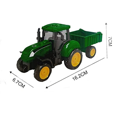 Push and Go Farm Tractor Toy (Pack of 1)