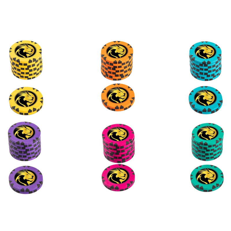 Fearless Lion Casino Poker Chips | For Games Poker, Teen Patti, Roulette, Flush, Blackjack and Rummy