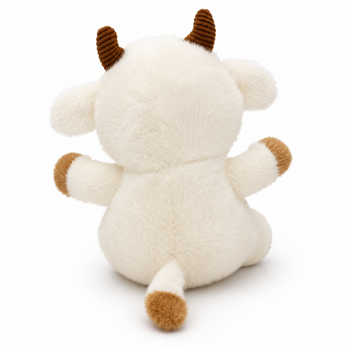 Furry Pals Cow Sitting Plush Soft Toy - 21cm