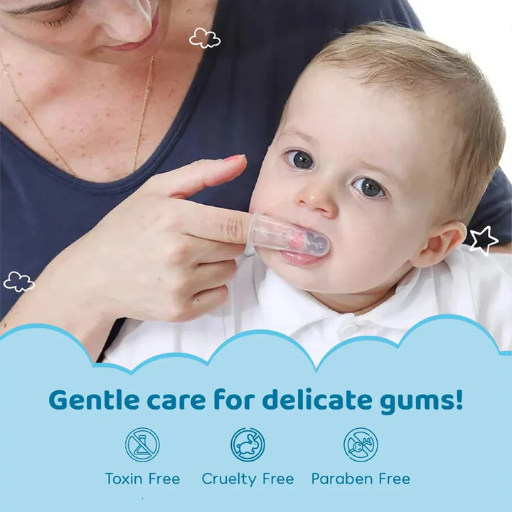 Docura Silicone Baby Finger Toothbrush
