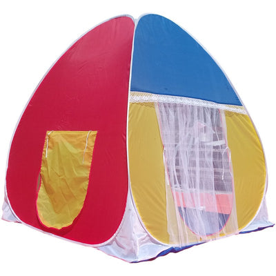 Foldable Kids Play Tent House (Multicolor)