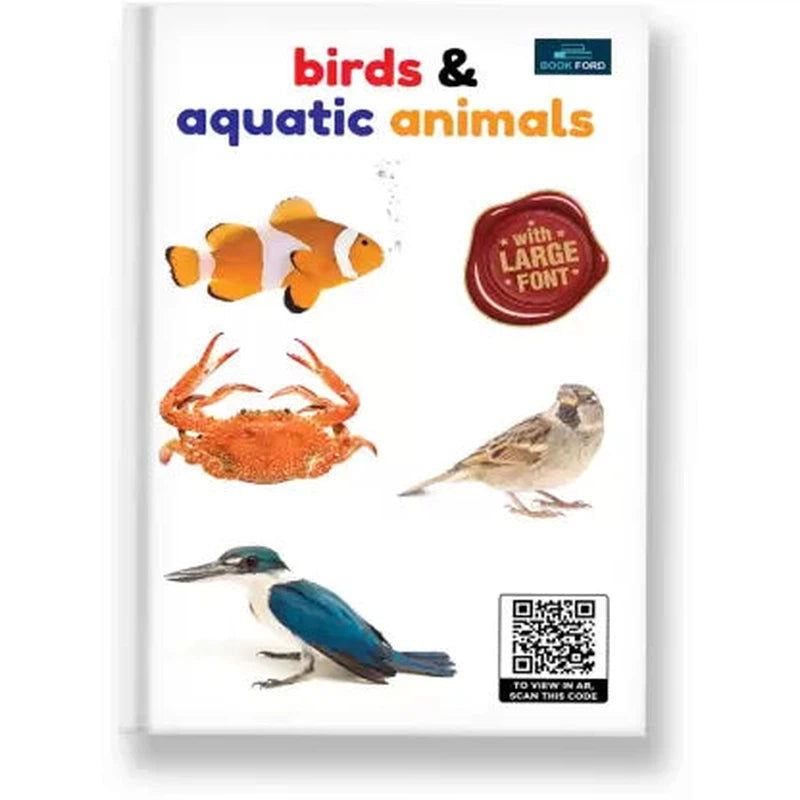 For Little Readings Library Book of Birds & Aquatic Animals For Kids