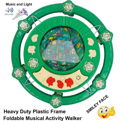 Frooti Musical Activity Circular Walker (Green)