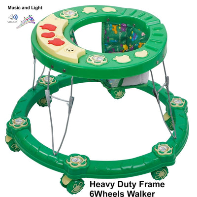 Frooti Musical Activity Circular Walker (Green)