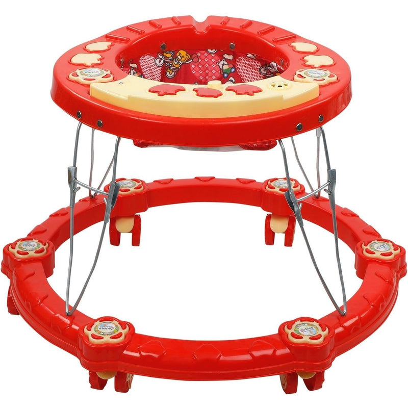 Frooti Musical Activity Circular Walker (Red)