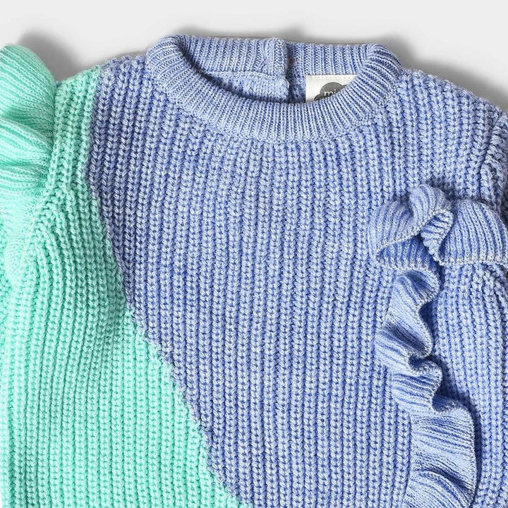 Mi Arcus Acrylic Rib Knit Sweater