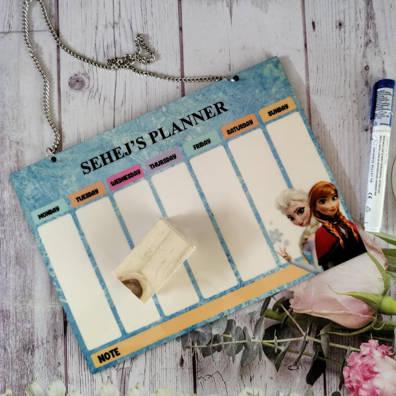 Personalised Weekly Planner - (COD not Available)