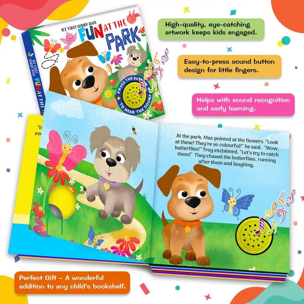 Hello Friend My First Sound Book - Fun at the Park (2-4 Years)