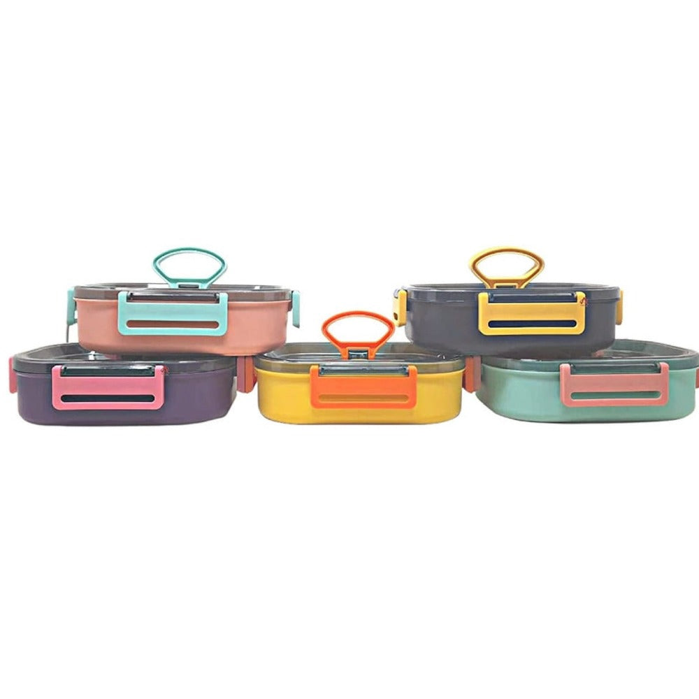 Lunch Box 2 Compartment Insulated Lunch Box Stainless Steel Tiffin Box