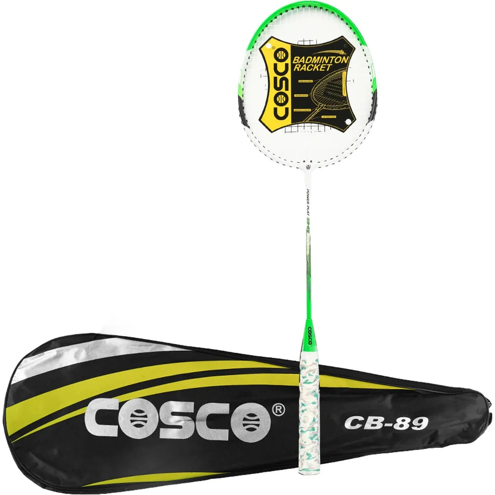 Cosco CB-89 Badminton Racket (9 Years till Grown Ups) - Green