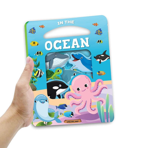 Dreamland Publications Window Cut Board Book - In the Ocean (3-6 Years)