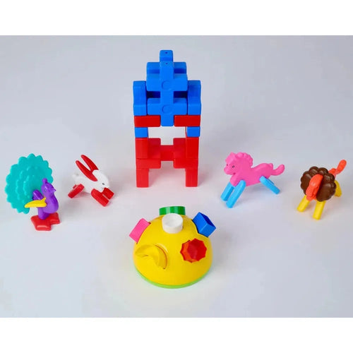 Girnar Super Building Blocks Kit (2-6 Years)