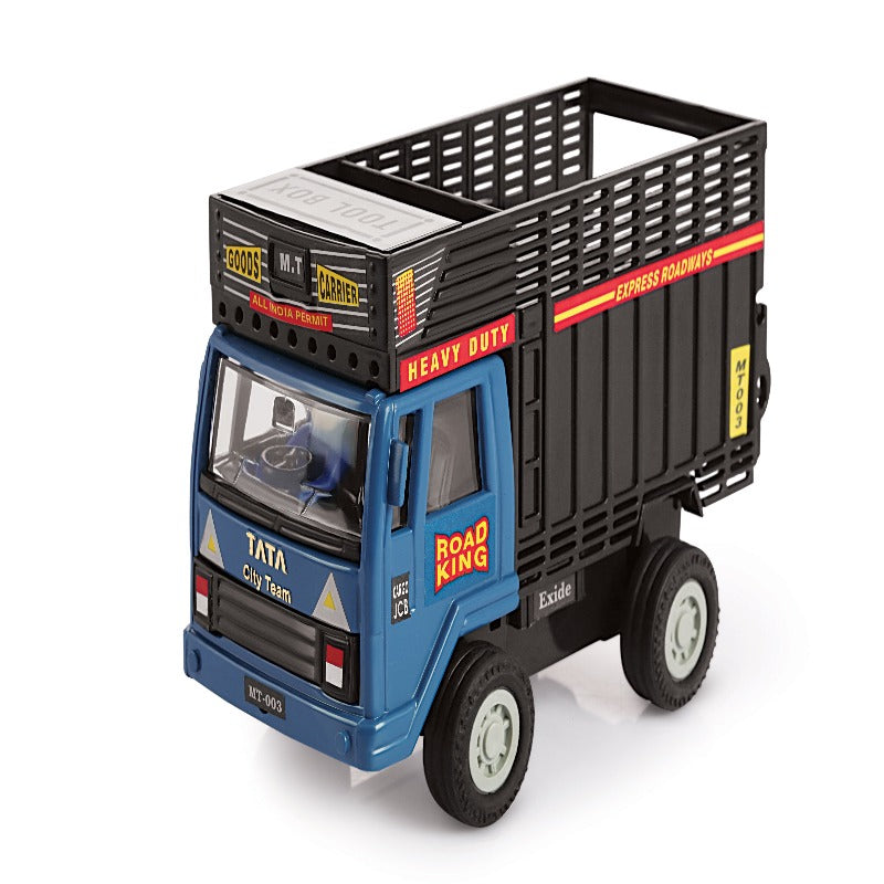 Pull Back Goods Carrier Truck Toy for Kids 3 - (Assorted Color)