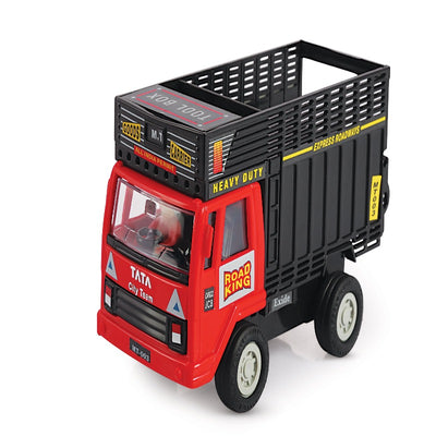 Pull Back Goods Carrier Truck Toy for Kids 3 - (Assorted Color)