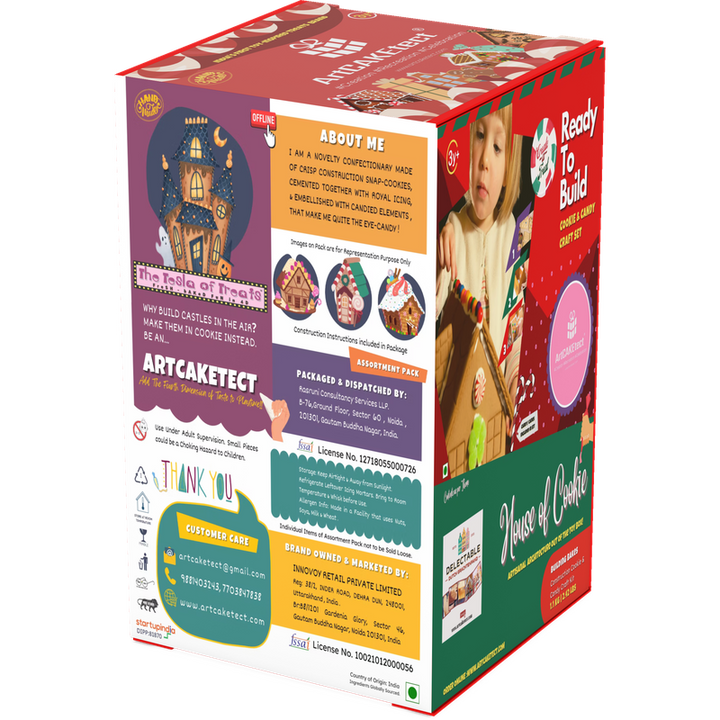 Delectable Dutch Grachtenpand (Gingerbread House Kit) | COD Not Available