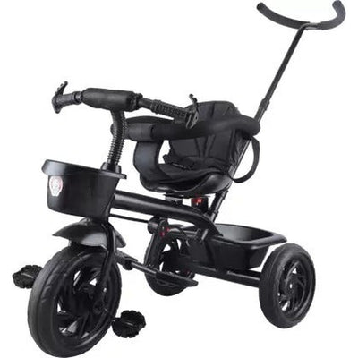 Tricycle with Dual Storage Basket, Safety Guardrail and Parental Control Push Handle (Model 549) | 2 to 5 Years