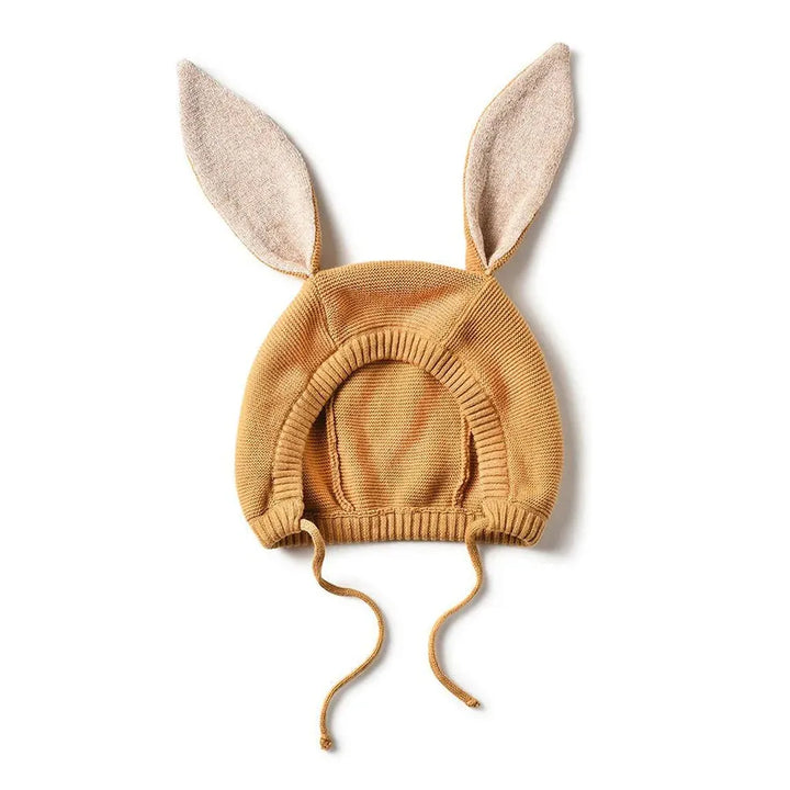 Mi Arcus Cotton Knitted Cap - Bunny
