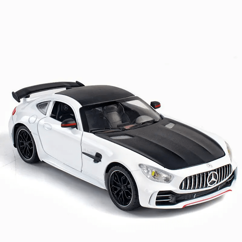 Resembling Big Size 1:24 Benz Amg Gtr Rb Toy Cars  White