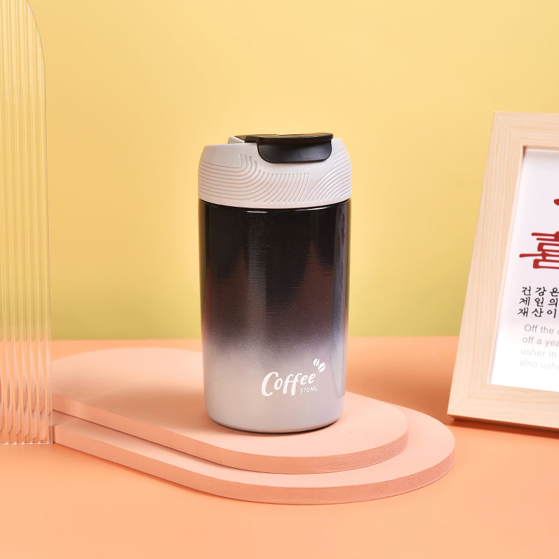 Travel Coffee Cup Stainless Steel - 370ml