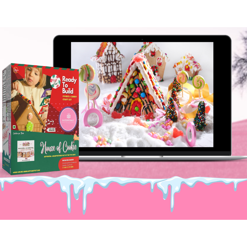 Hansel & Gretel Candy Cottage (House of Cookie Kit) | COD Not Available