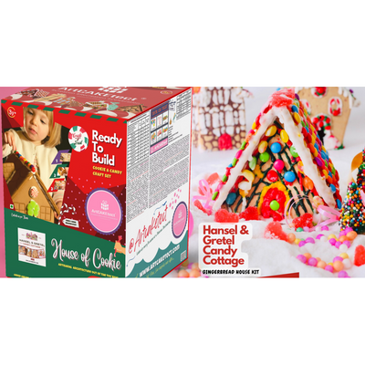 Hansel & Gretel Candy Cottage (House of Cookie Kit) | COD Not Available