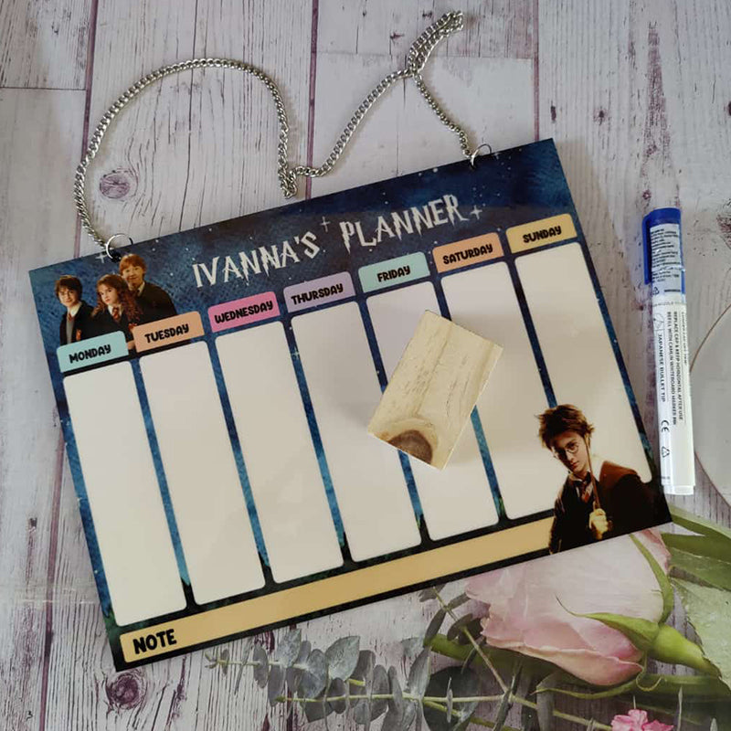 Personalised Weekly Planner - (COD not Available)