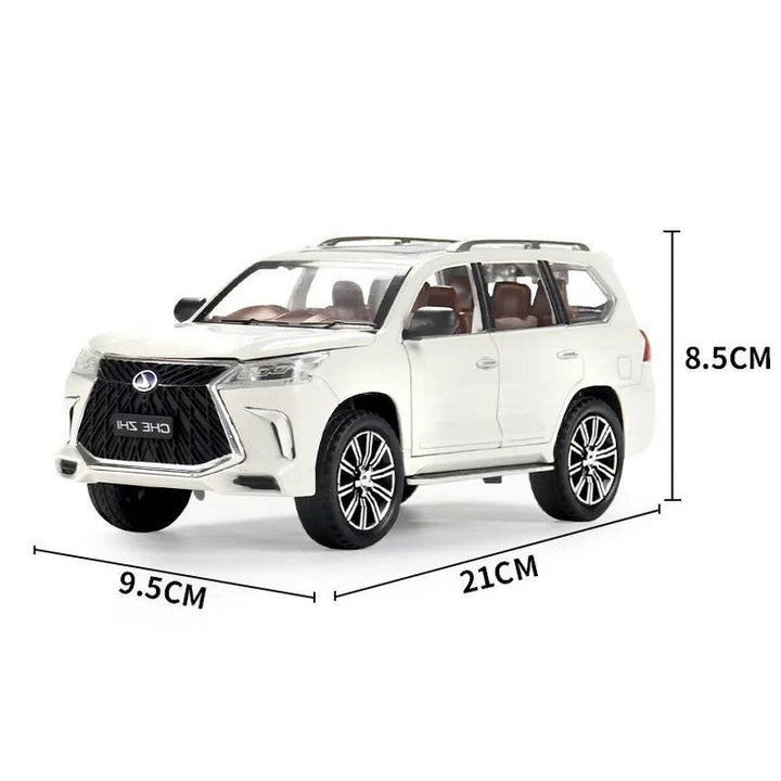 Resembling Big Size 1:24 LX570 Metal Diecast Car