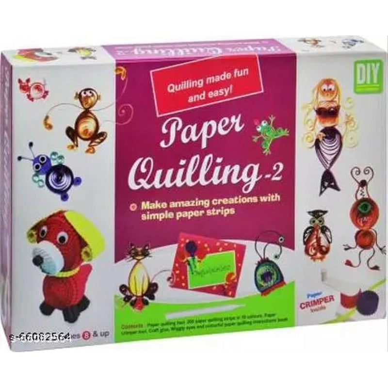 Paper Quilling (Set-2) - Activity Kit