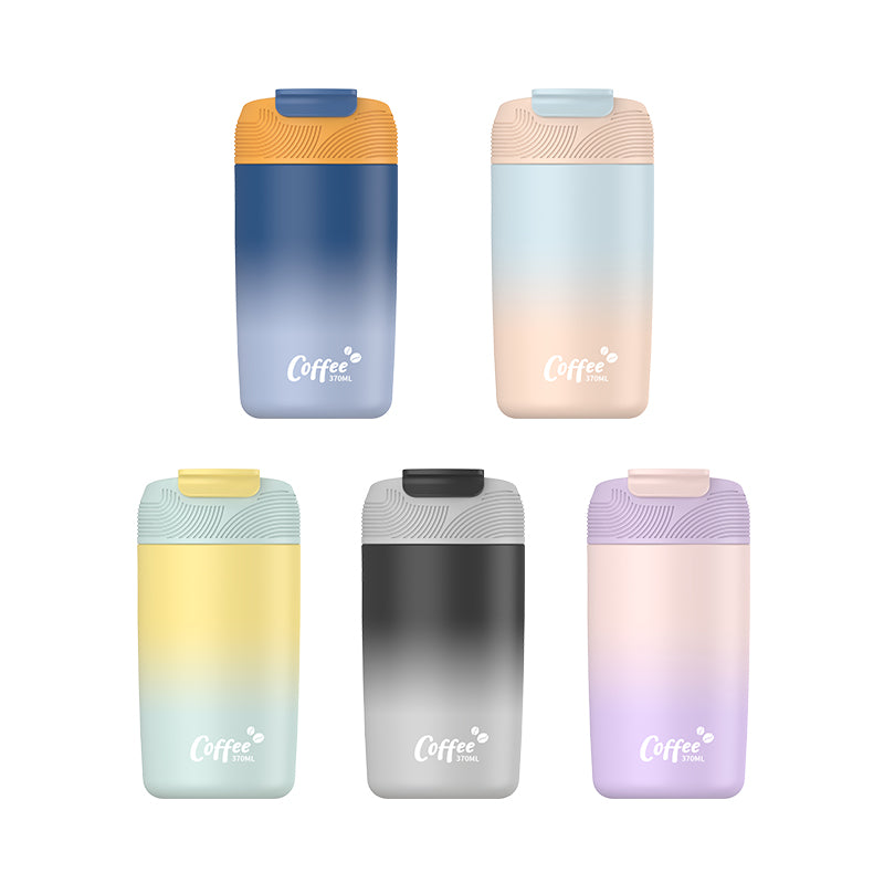 Travel Coffee Cup Stainless Steel - 370ml