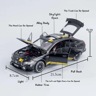 Resembling Big Size 1:24  Benz AMG GTR Toy Cars