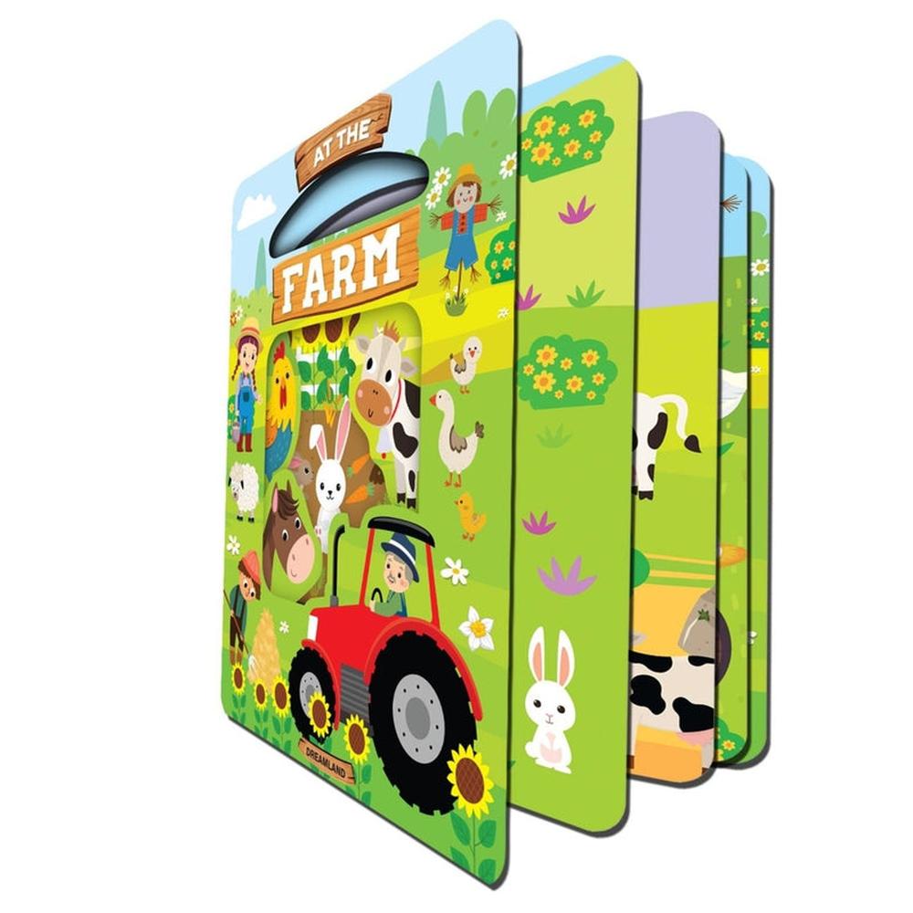 Dreamland Publications Window Cut Board Book - At the Farm