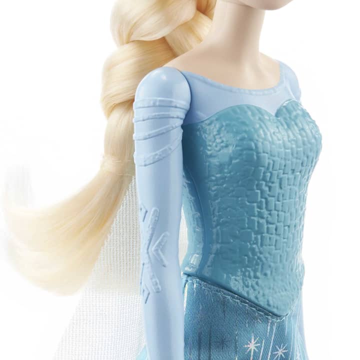 Original Disney Frozen Elsa Doll With Skirt Shoes & Long Blonde Hair