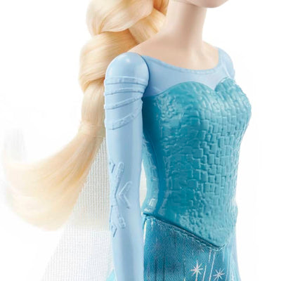 Original Disney Frozen Elsa Doll With Skirt Shoes & Long Blonde Hair