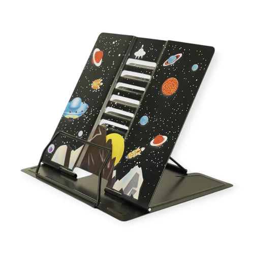 Ilearnngrow Kids Books Stand - Adjustable and Portable | Multifunctional Book Stand