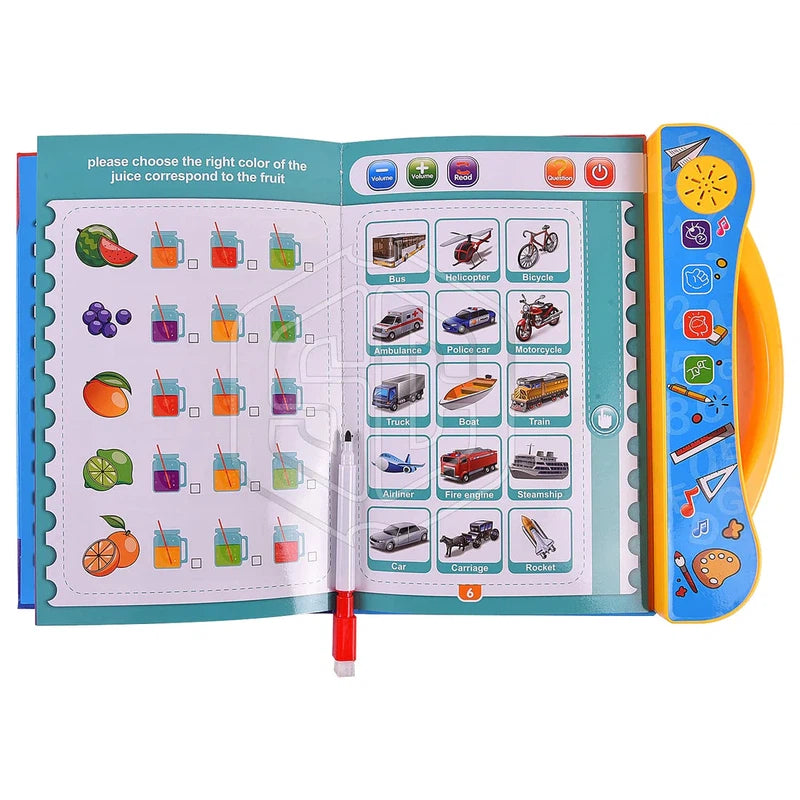 Musical English Educational Phonetic Learning Book