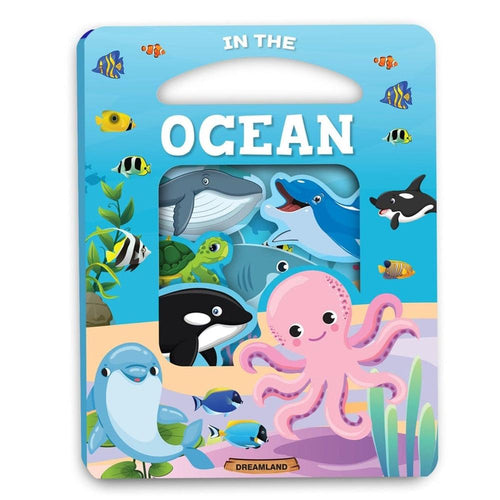 Dreamland Publications Window Cut Board Book - In the Ocean (3-6 Years)