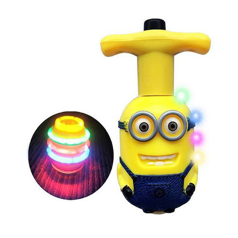 Magic Spinning Top Toy for Kids with Flashing LED Lights & Music- (Assorted Color)