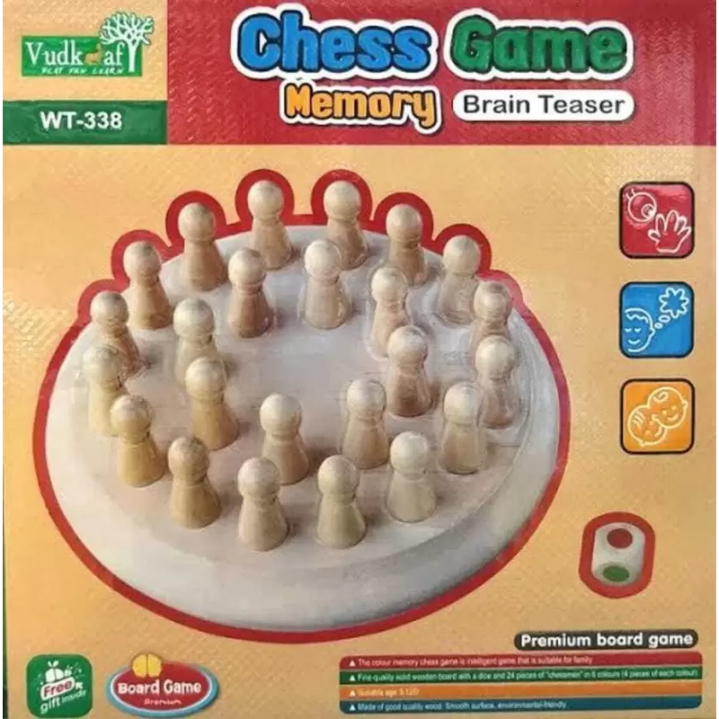 Memory Chess Educational Board Game