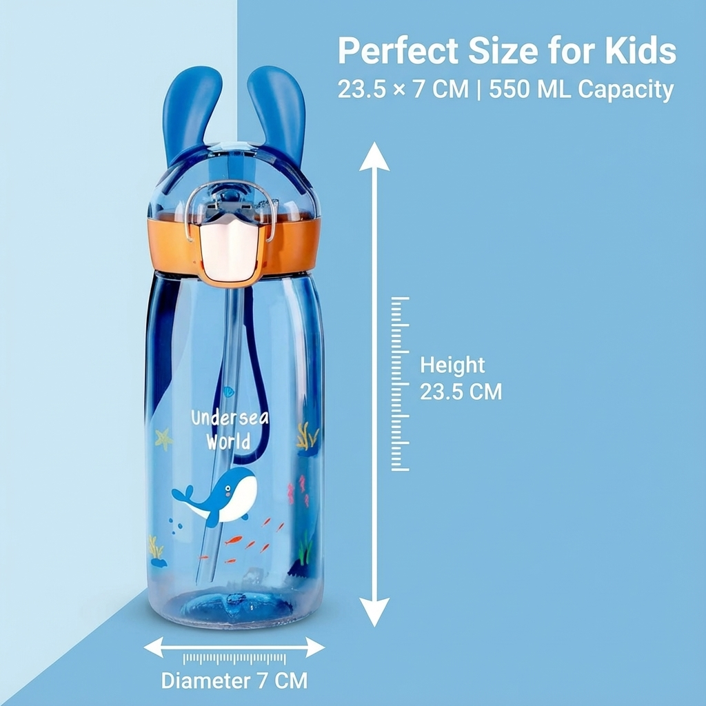 FunBlast Under Sea World Water Bottle -550ml