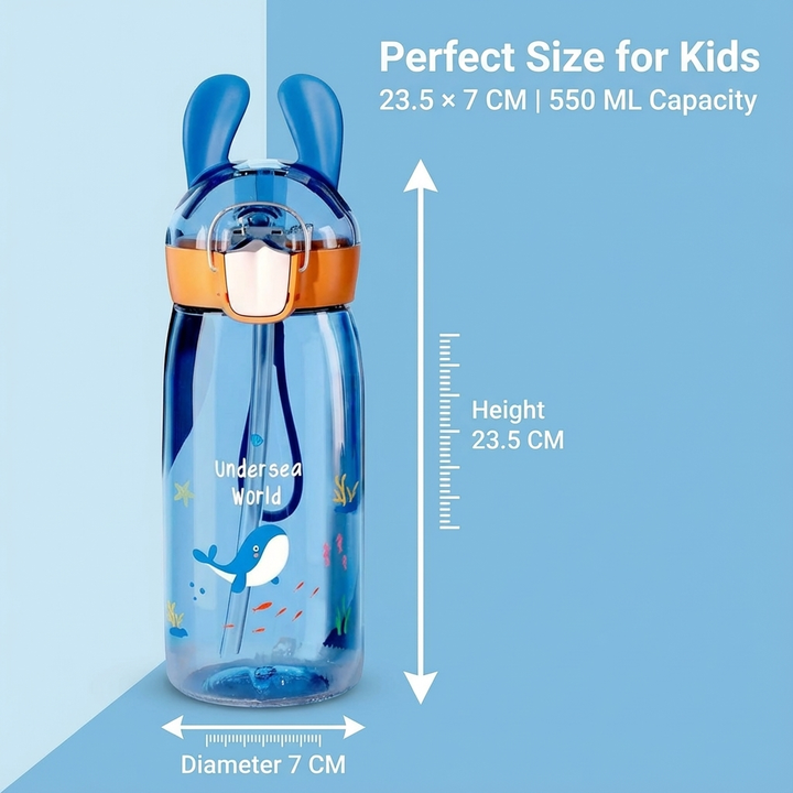 FunBlast Under Sea World Water Bottle -550ml