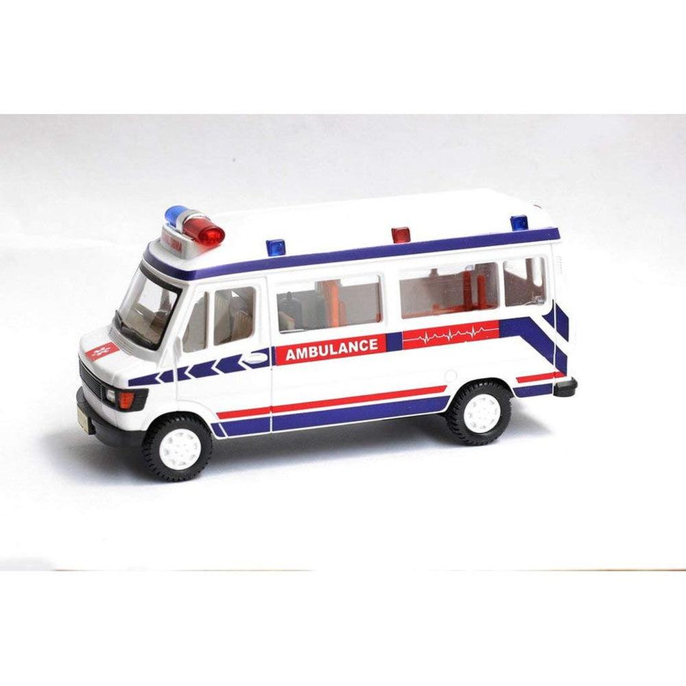 Centy TMP Ambulance Pull Back Toy (1-4 Years) | Assorted Colors