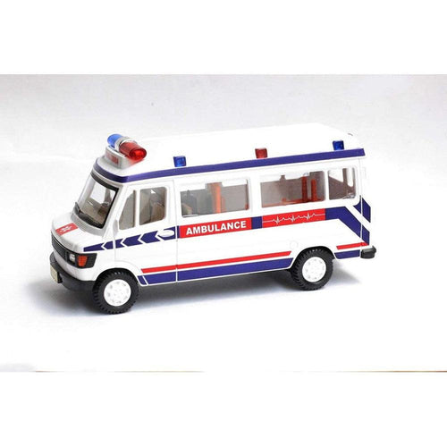 Centy TMP Ambulance Pull Back Toy (1-4 Years) | Assorted Colors