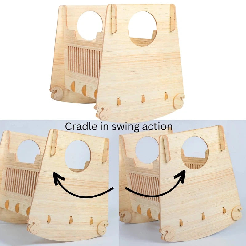 Wooden Cradle - COD Not Available