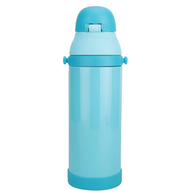 Youp Stainless Steel Turquoise Blue Color Unicorn theme Kids Insulated Sipper Bottle WINNER - 500 ml