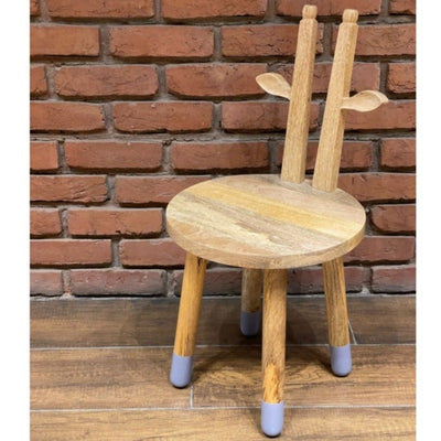 Wooden Chair with 3 Back Rest Options