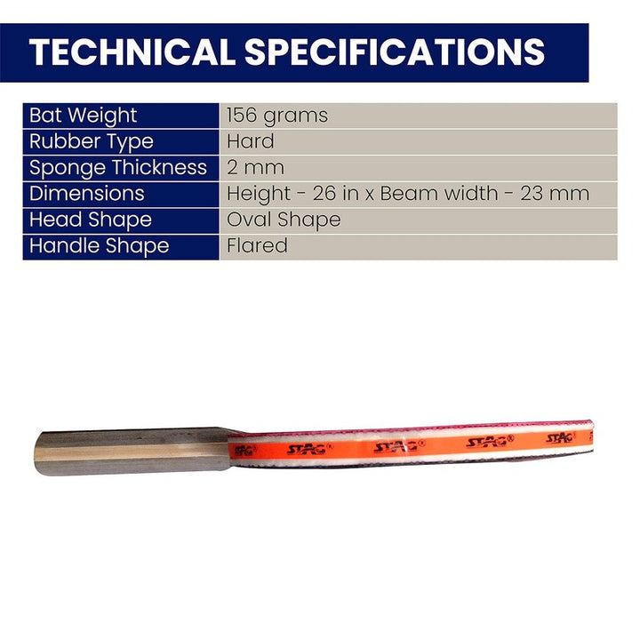 Beginner ITTF Approved Rubber Tournament Table Tennis Racquet